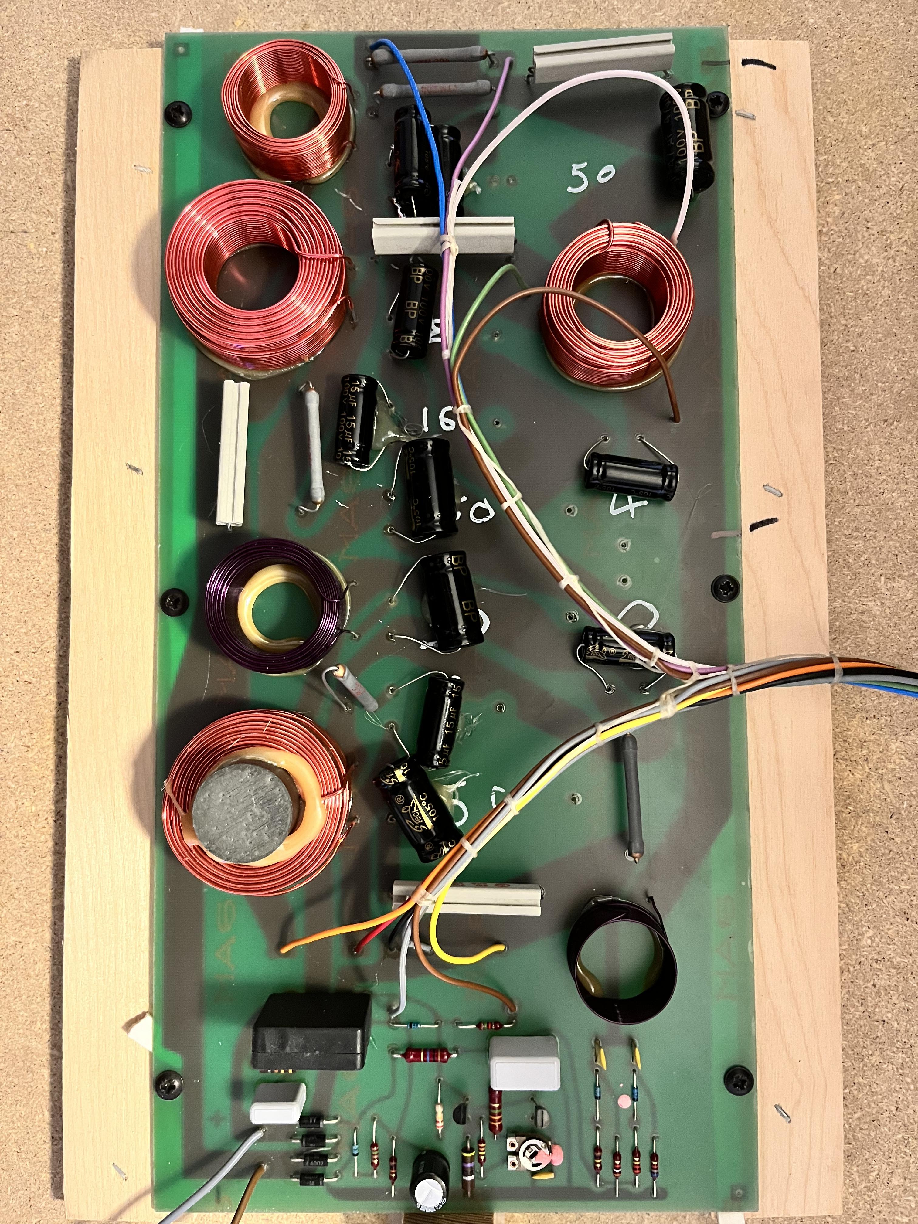 M1002 crossover capacitor values BeoWorld Forum